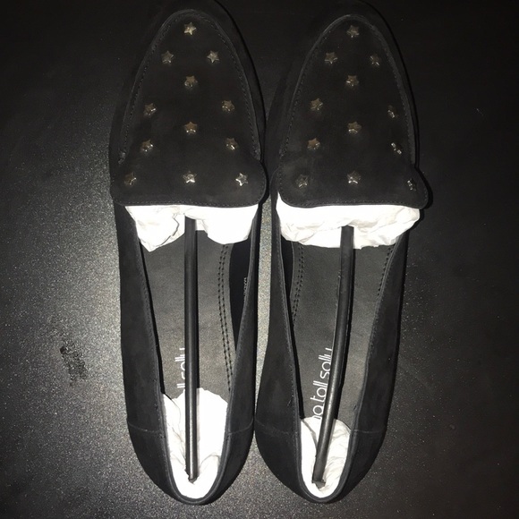 ⬇️ Long Tall Sally Maeve Star Suede Loafers - Picture 5 of 7